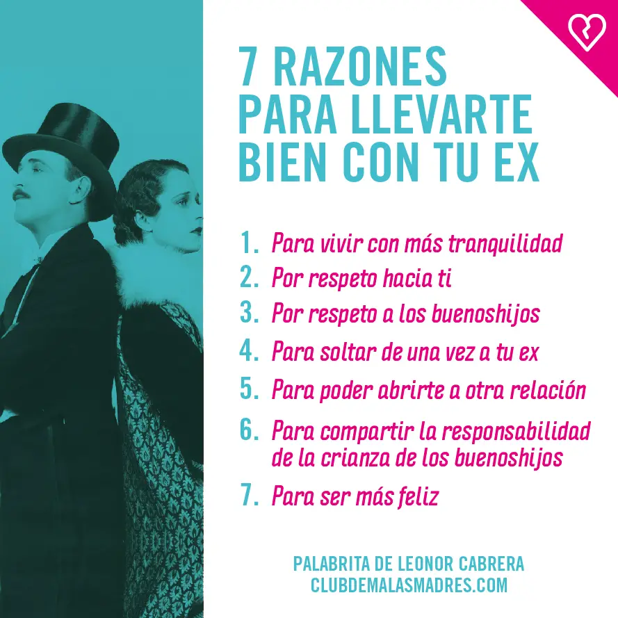 Es malo hablar con mi ex novio – 4 errores